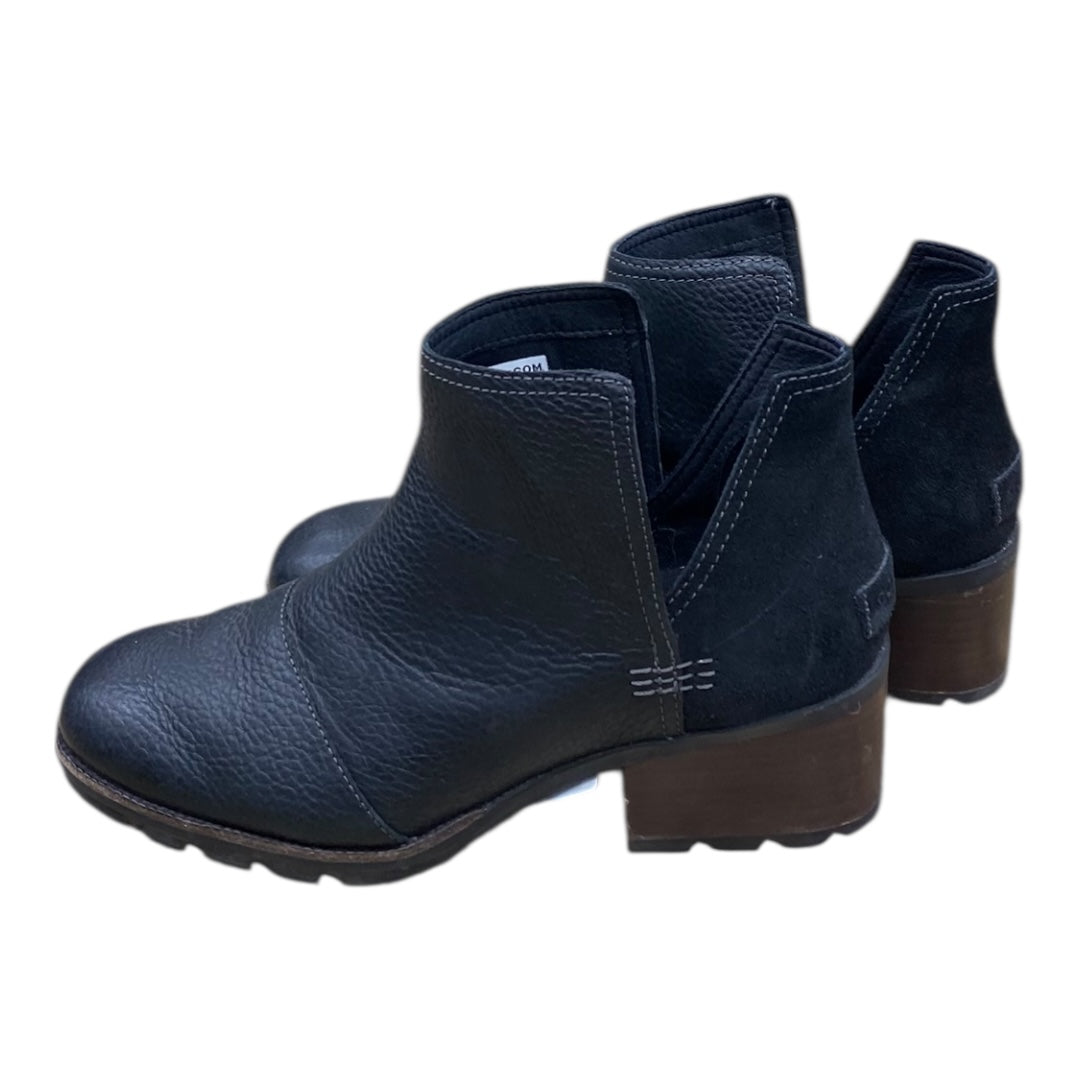Boots Designer By Sorel In Black, Size:9