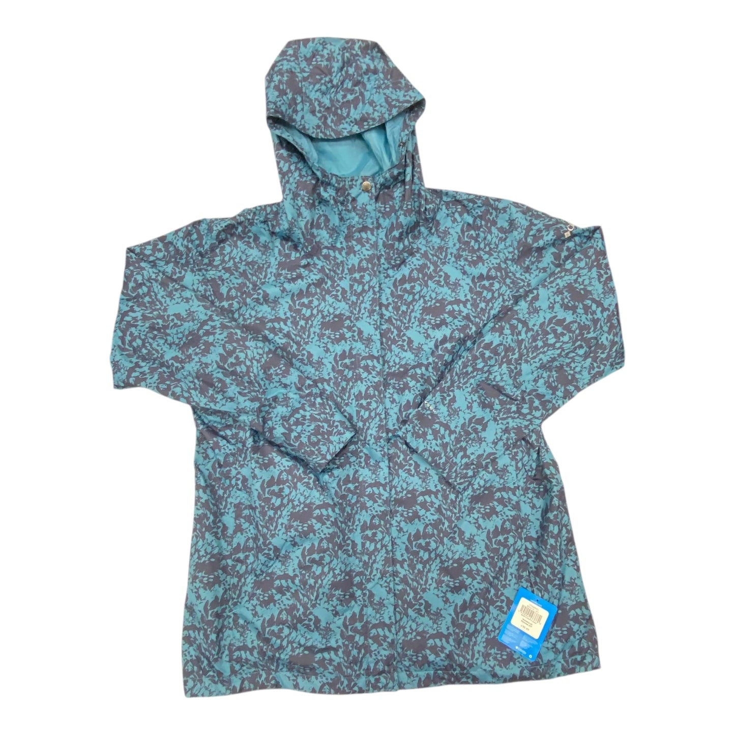 Jacket Windbreaker By Columbia In Blue, Size:2X