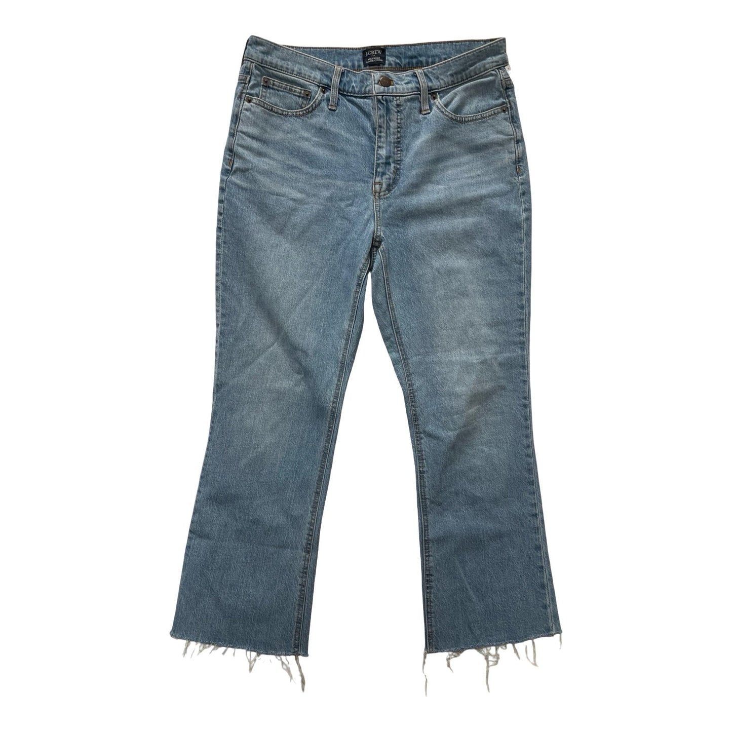 Jeans Cropped By J. Crew In Blue Denim, Size:8