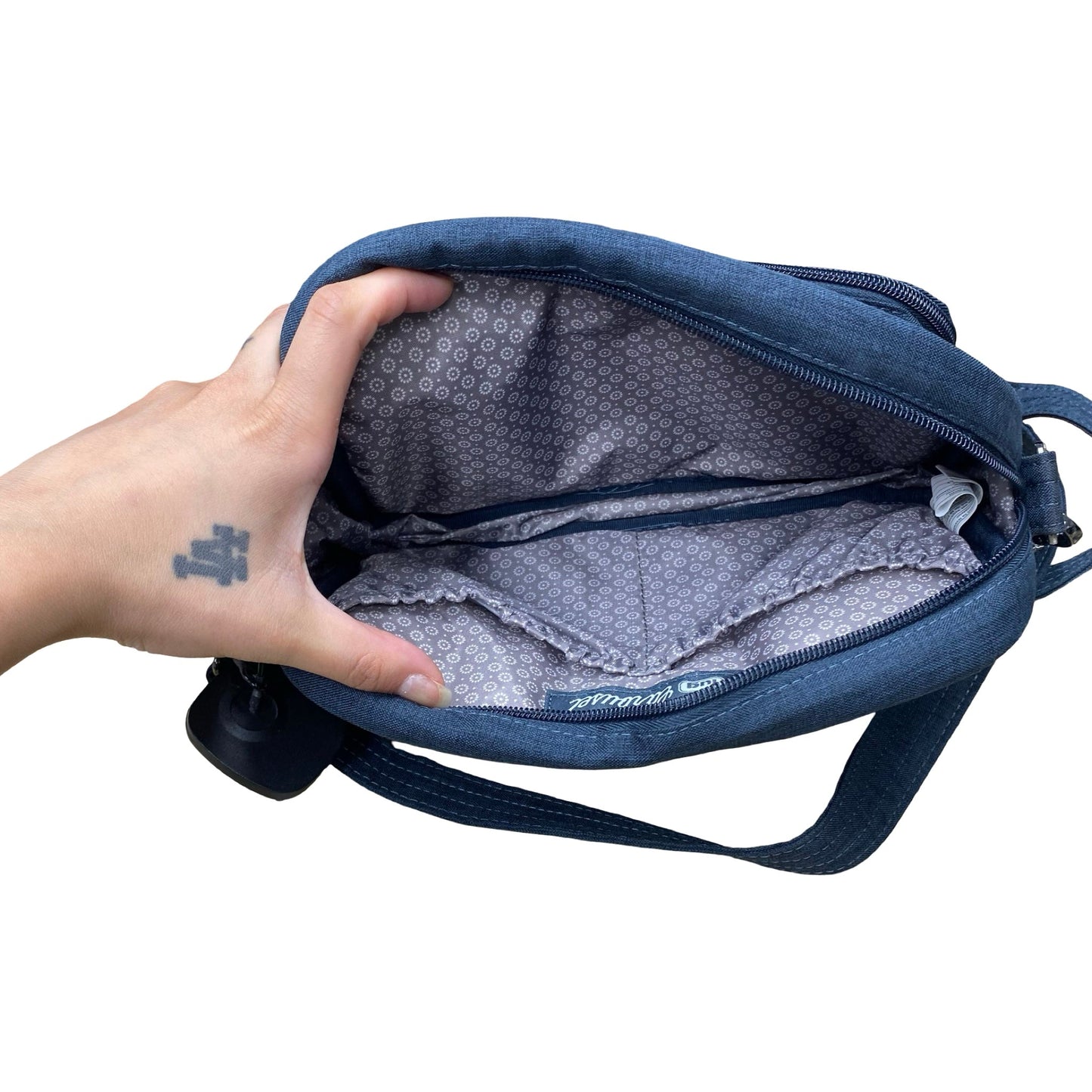 Handbag By Lug In Navy, Size:Small