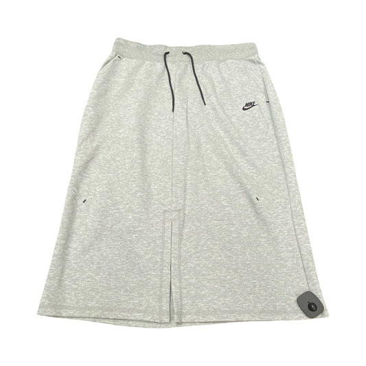 Skirt Midi By Nike In Grey, Size:Xl