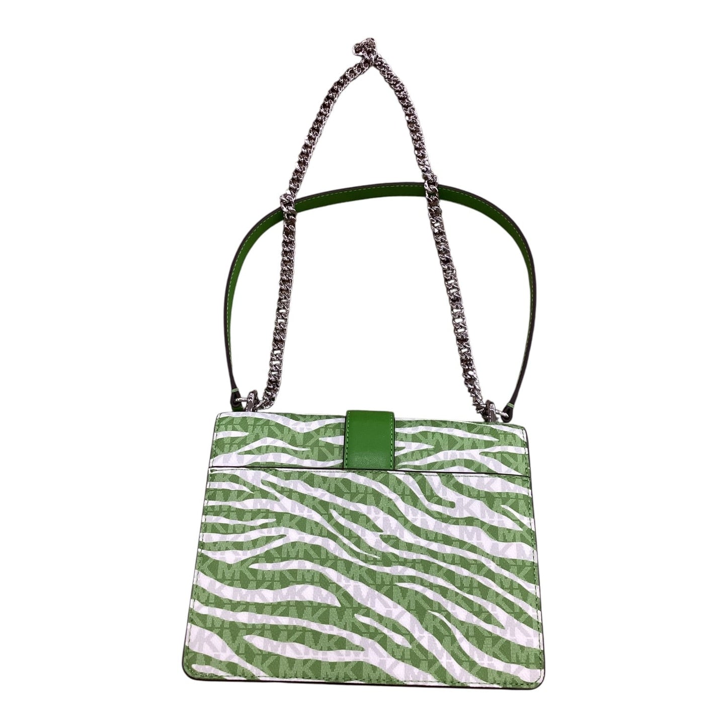 Crossbody Designer By Michael Kors In Zebra Print, Size:Medium