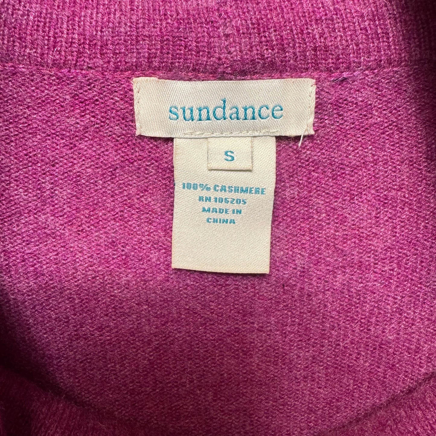 Sweater Cashmere By Sundance In Pink, Size: S