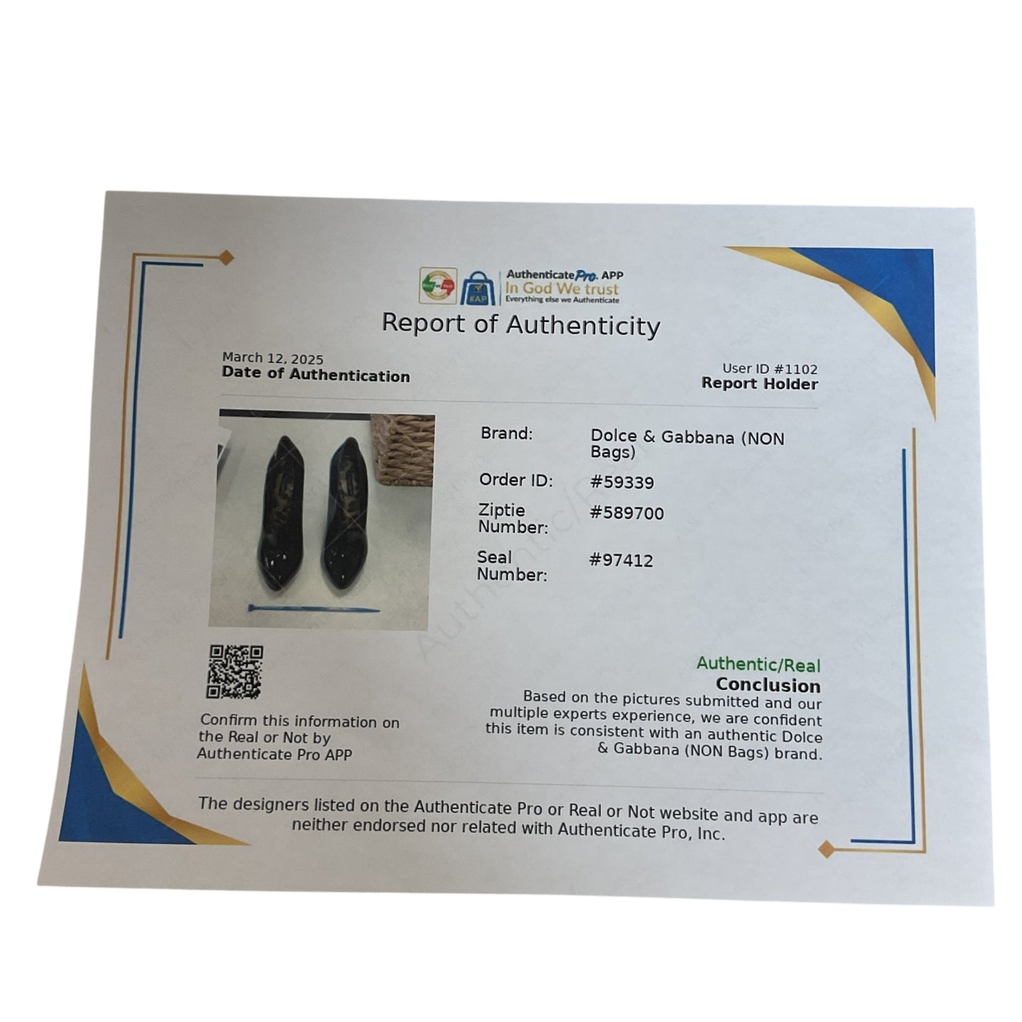 Shoes Luxury Designer By Dolce And Gabbana In Black, Size: