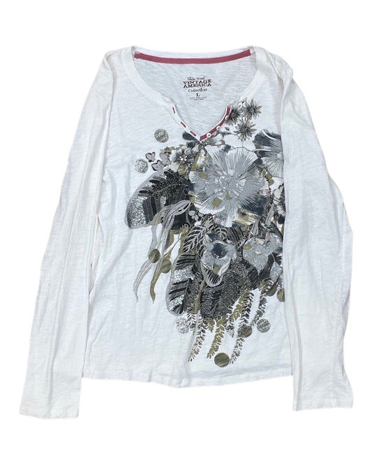 Top Ls By Nine West In White, Size:L
