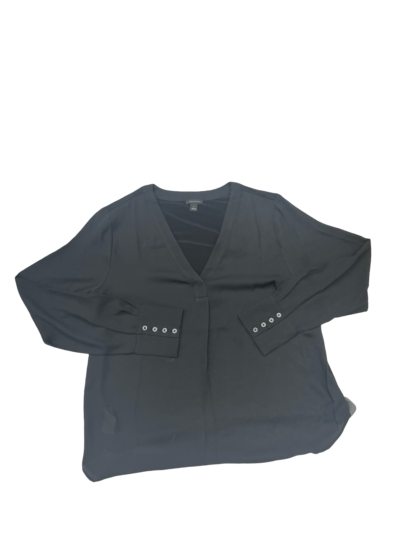 Top Ls By Ann Taylor In Black, Size:S