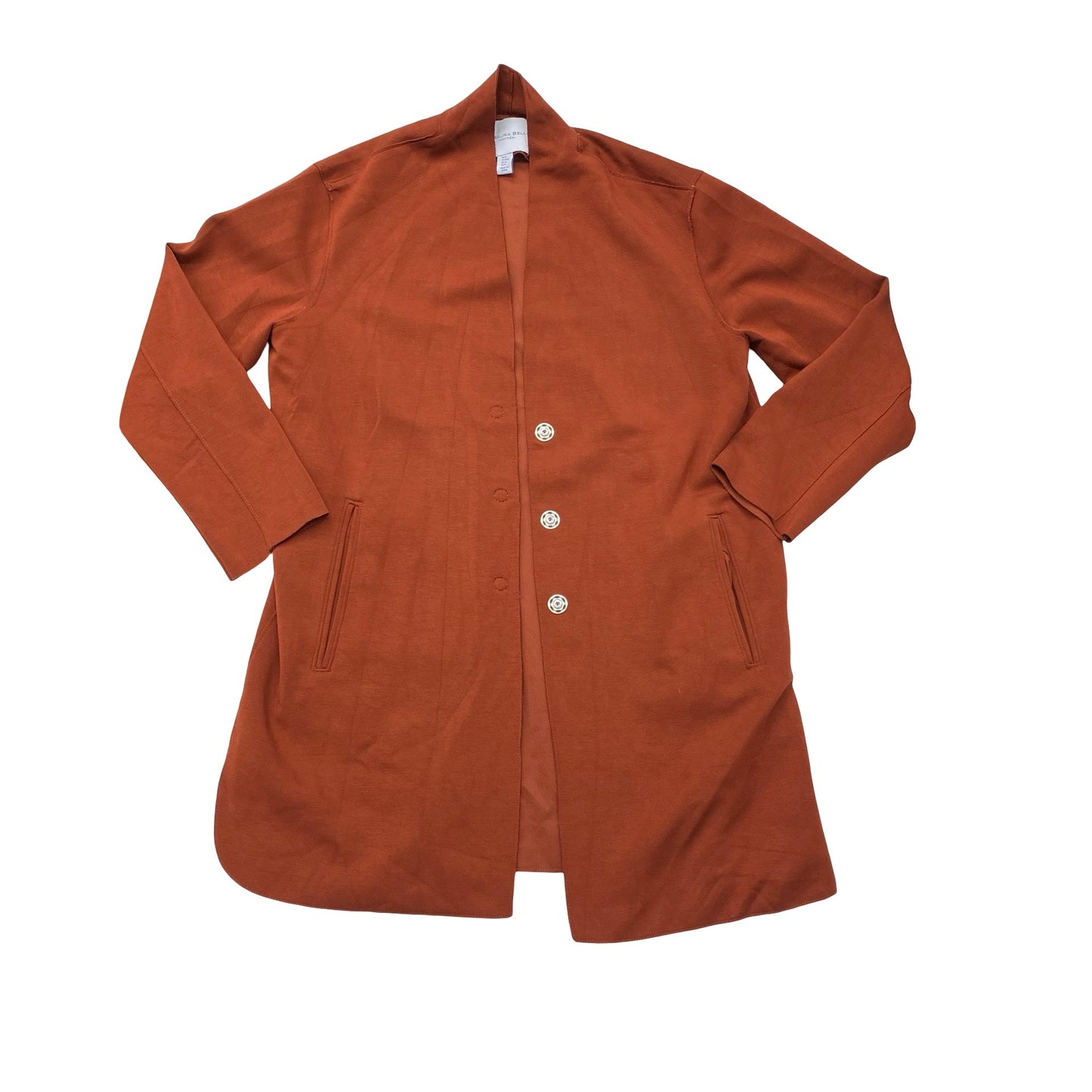 Blazer By Carolina Belle In Orange, Size:M