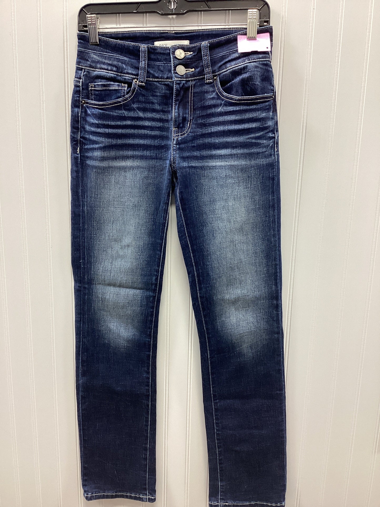 Jeans Skinny By Bke In Blue Denim, Size:2