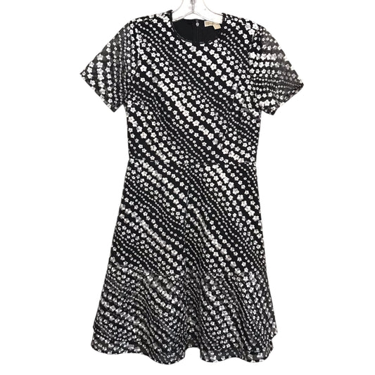 Dress Party Short By Michael By Michael Kors In Black & White, Size:M