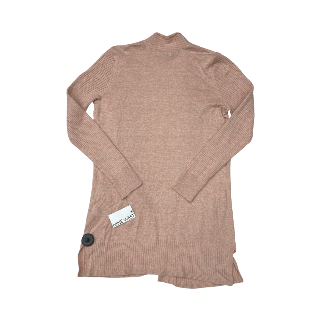 Sweater Cardigan By Nine West In Pink, Size:S