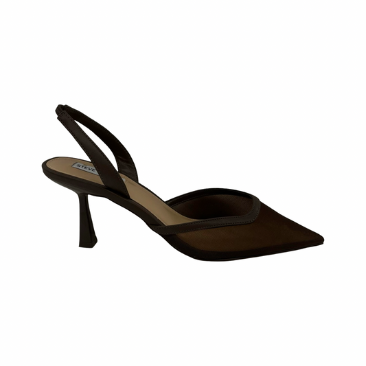 Shoes Heels Kitten By Steve Madden In Brown, Size:10