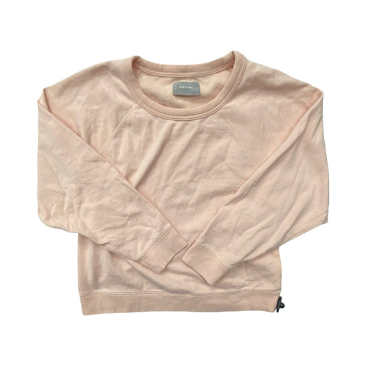 Top Ls By Everlane In Pink, Size:Xl