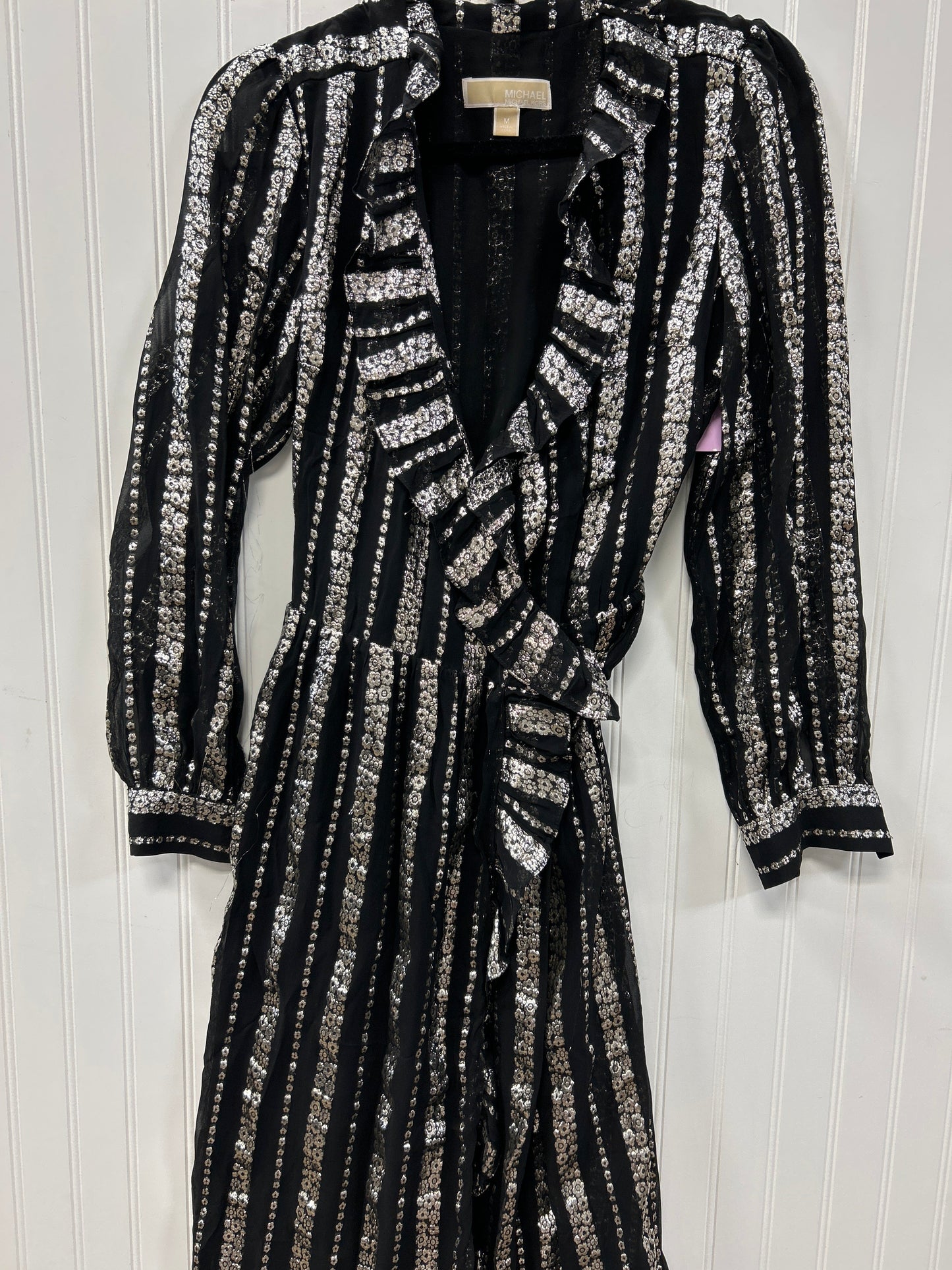 Dress Party Long By Michael By Michael Kors In Black, Size:M