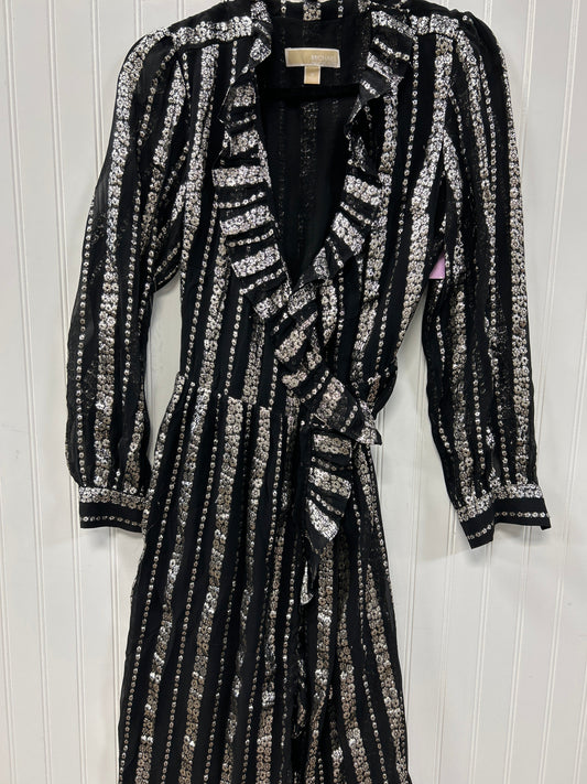 Dress Party Long By Michael By Michael Kors In Black, Size:M
