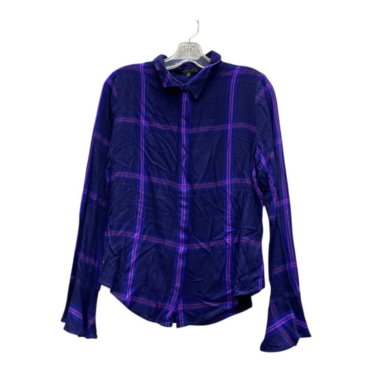 Top Ls By Sanctuary In Plaid Pattern, Size:M