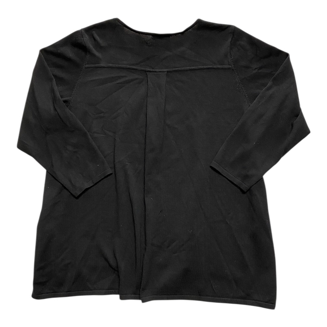 Sweater By T Tahari In Black, Size:2X