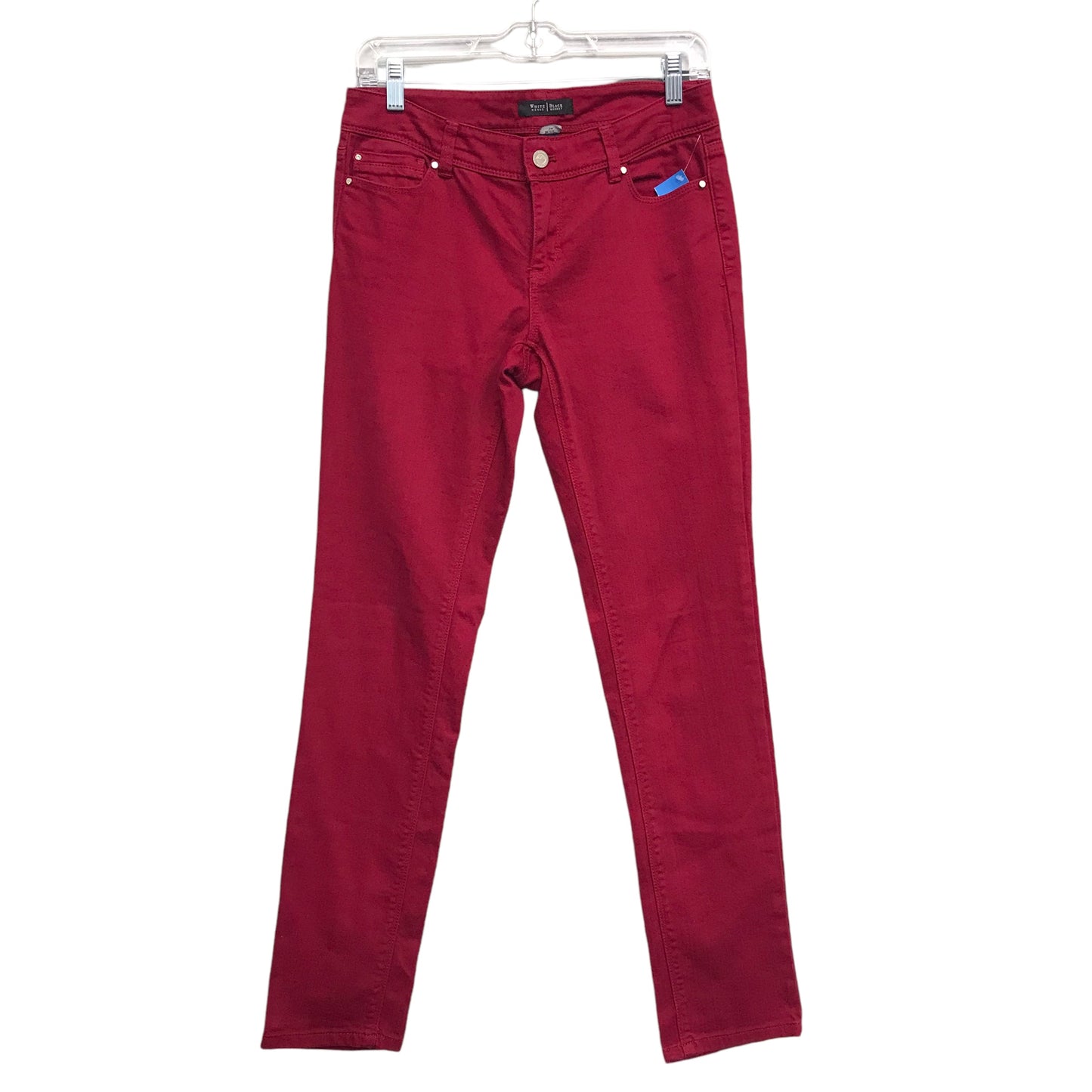 Jeans Straight By White House Black Market In Red, Size:2