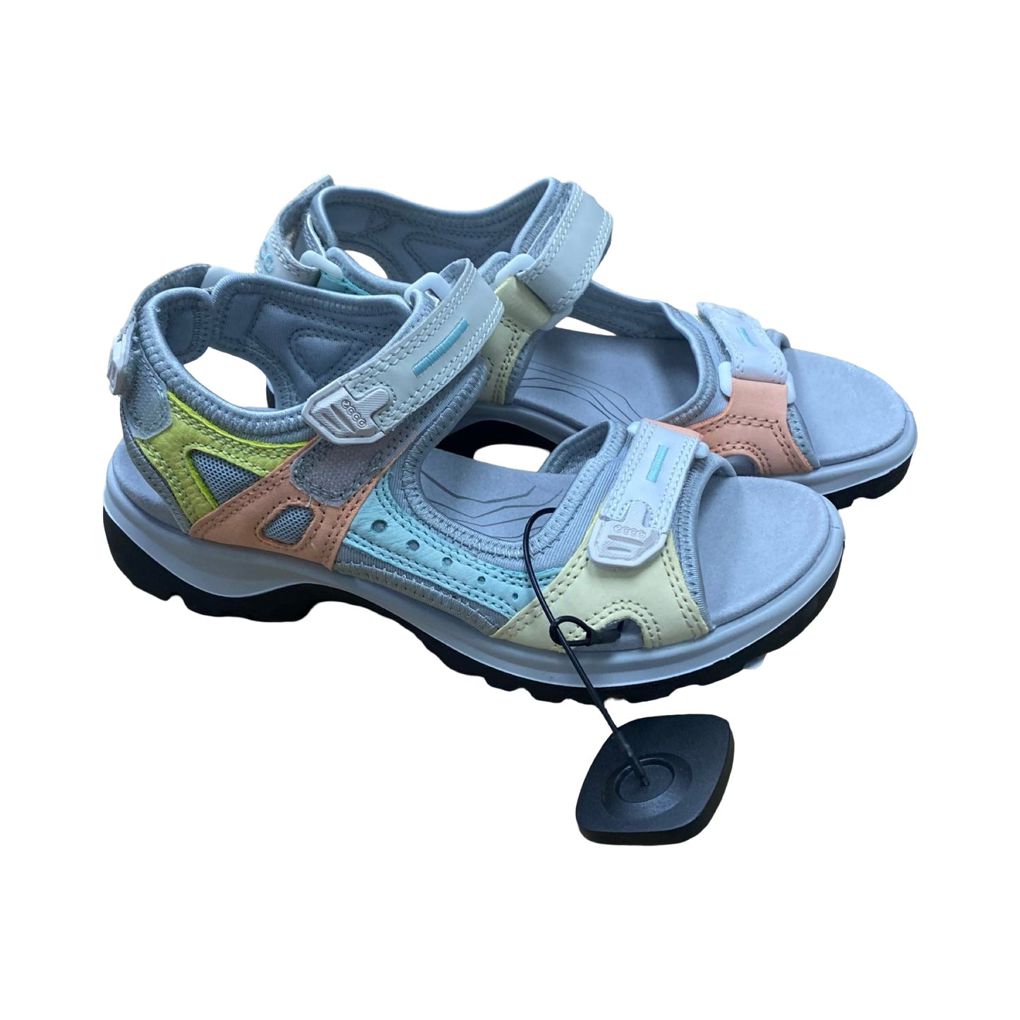 Sandals Flats By Ecco In Multi, Size:6.5