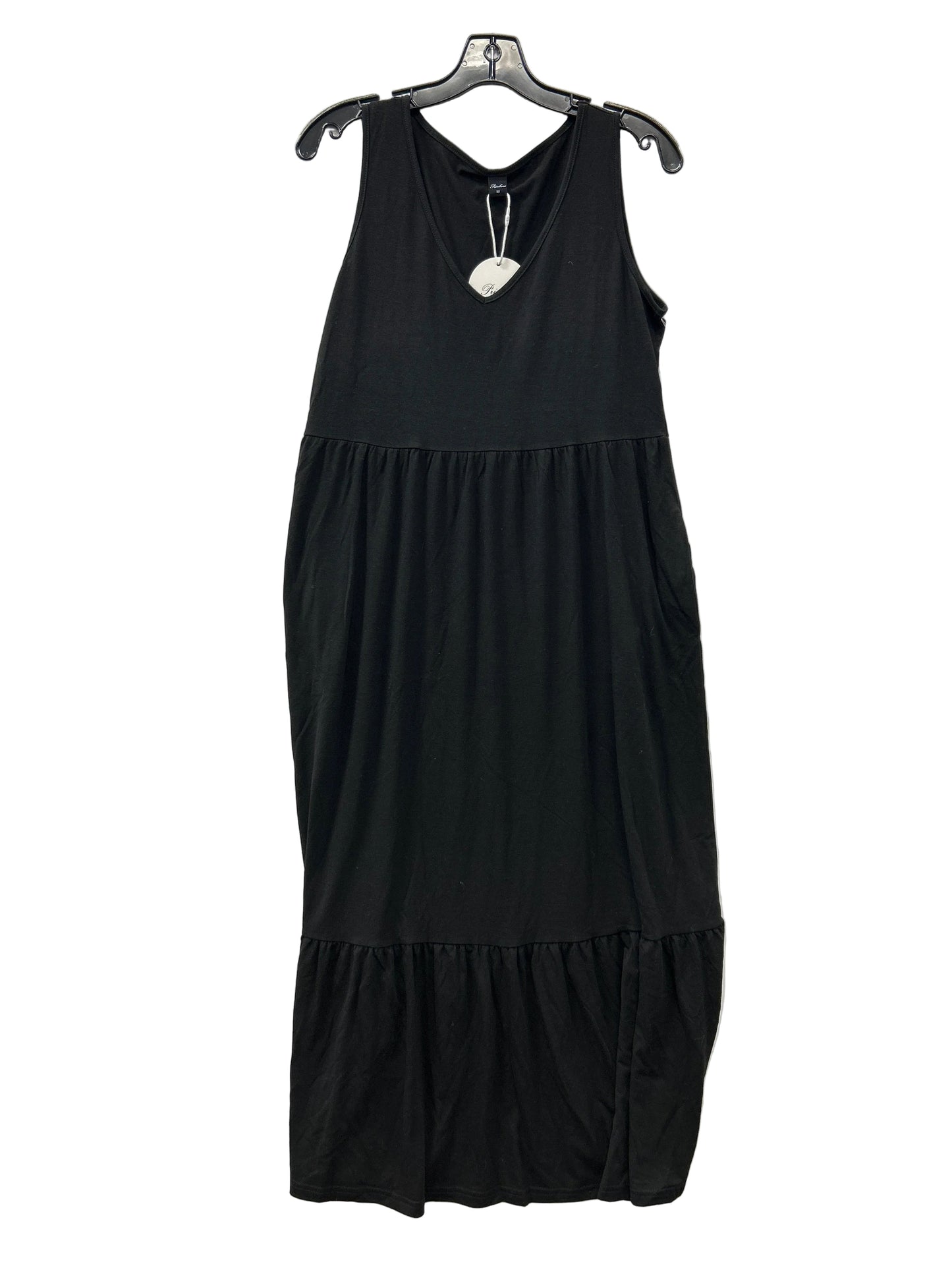 Dress Casual Maxi By Clothes Mentor In Black, Size:M