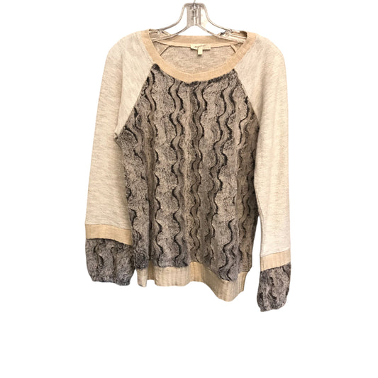 Top Ls By Mystree In Beige, Size:M