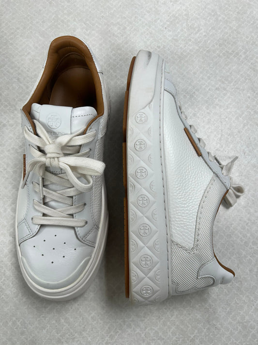Shoes Designer By Tory Burch In White, Size:8