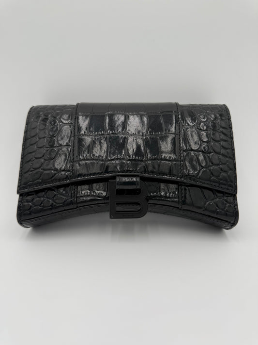 Handbag Luxury Designer By Balenciaga In Black, Size:Small