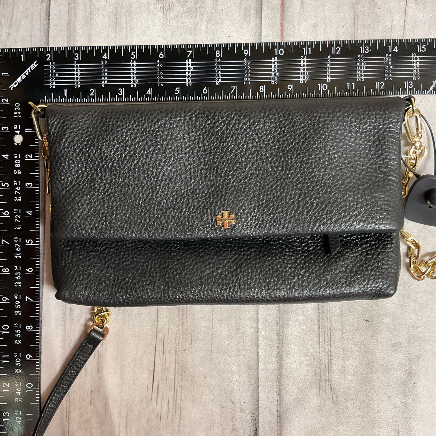 Crossbody Designer By Tory Burch In Black, Size:Medium