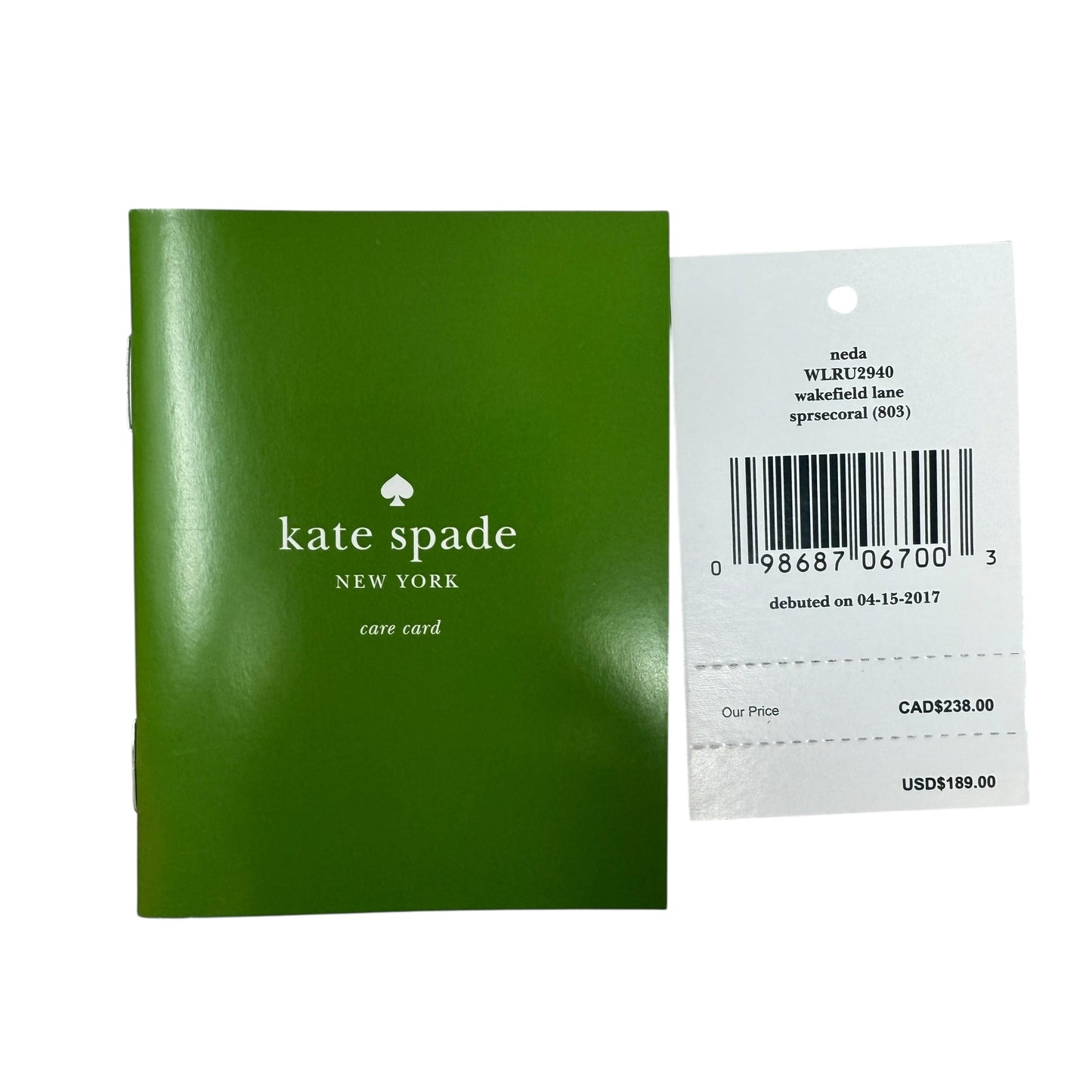 Wakefield Lane Neda Wallet Designer By Kate Spade, Size: Large