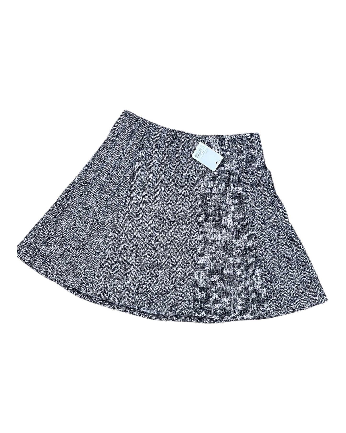 Skirt Mini & Short By Nine West In Grey & White, Size:M
