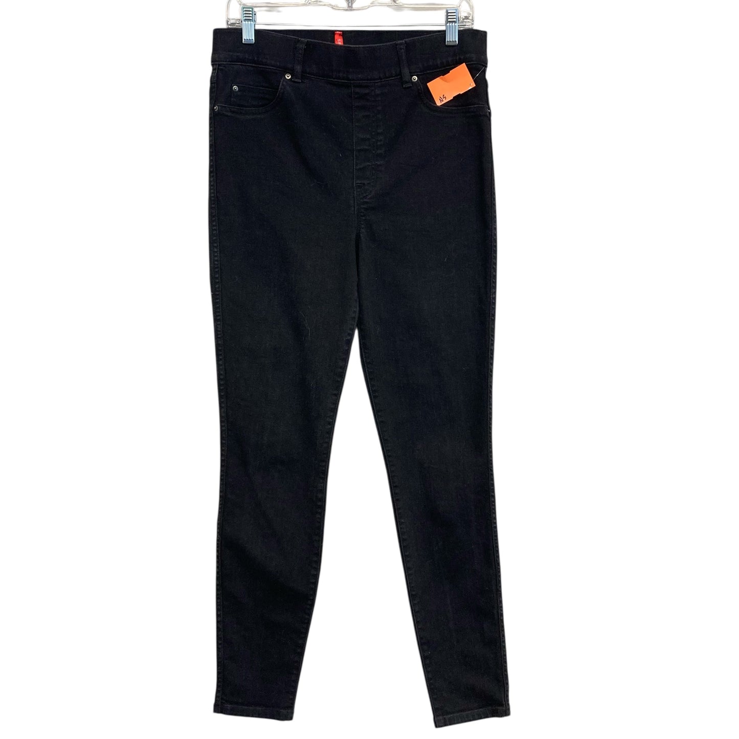 Jeans Skinny By Spanx In Black, Size:12