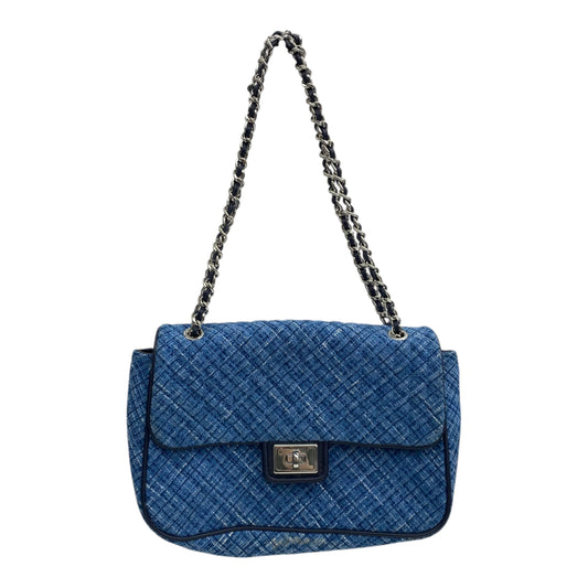 Handbag Designer By Karl Lagerfeld In Blue, Size:Medium