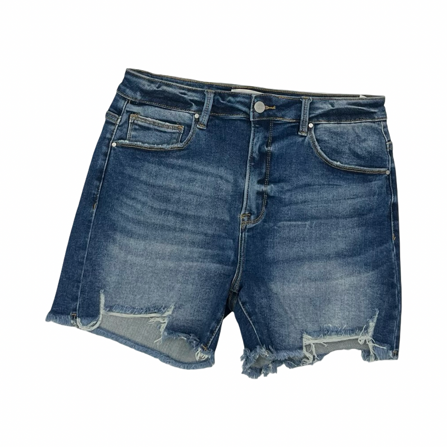 Shorts By Risen In Blue Denim, Size:Xl