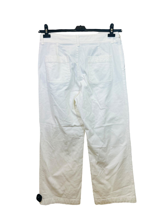 Jeans Designer By Vince In White, Size: 14