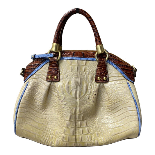 HANDBAG DESIGNER by BRAHMIN In CREAM, Size: MEDIUM