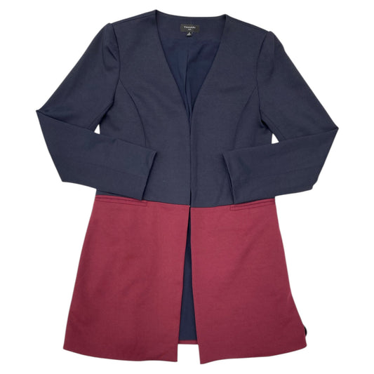 Blazer By Tahari In Blue & Red, Size:S