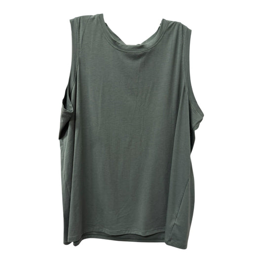 Athletic Tank Top By Athleta In Grey, Size:2X