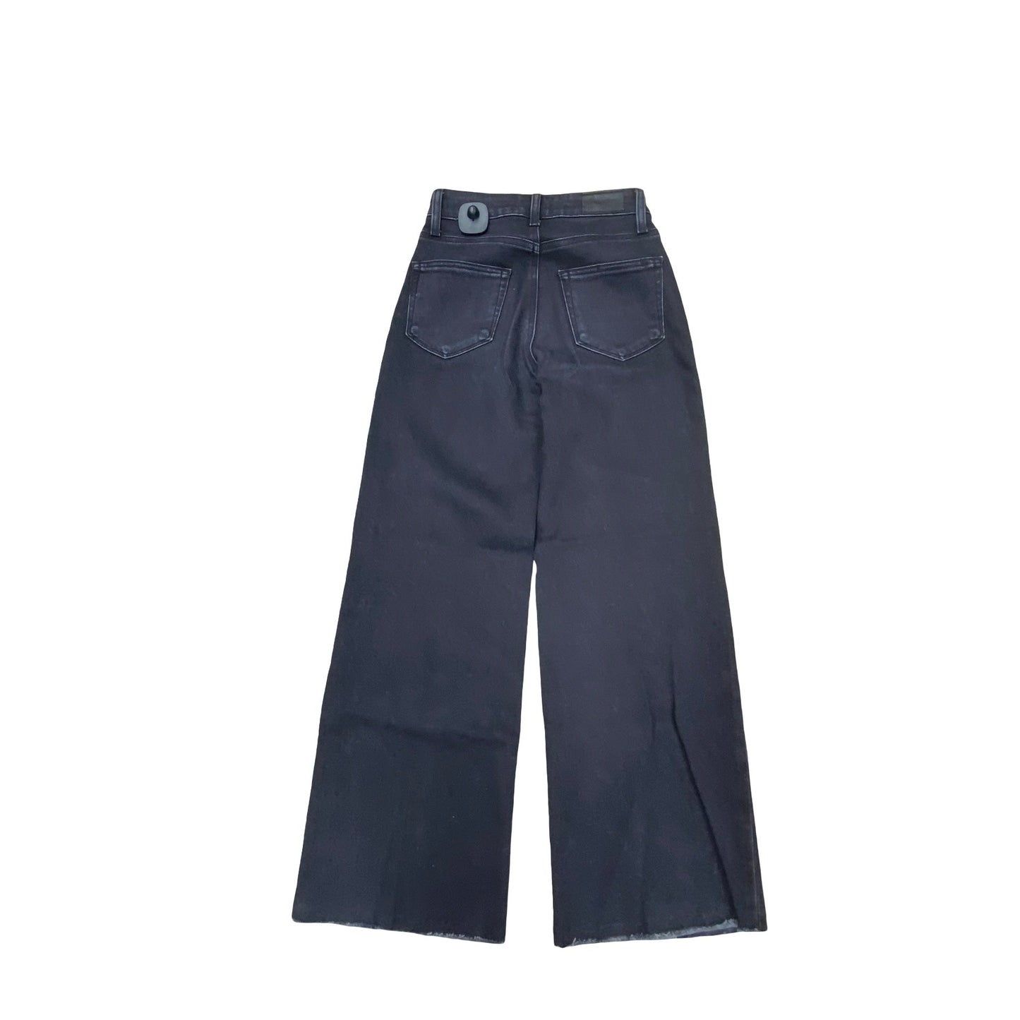 Jeans Wide Leg By Paige In Grey Denim, Size:24