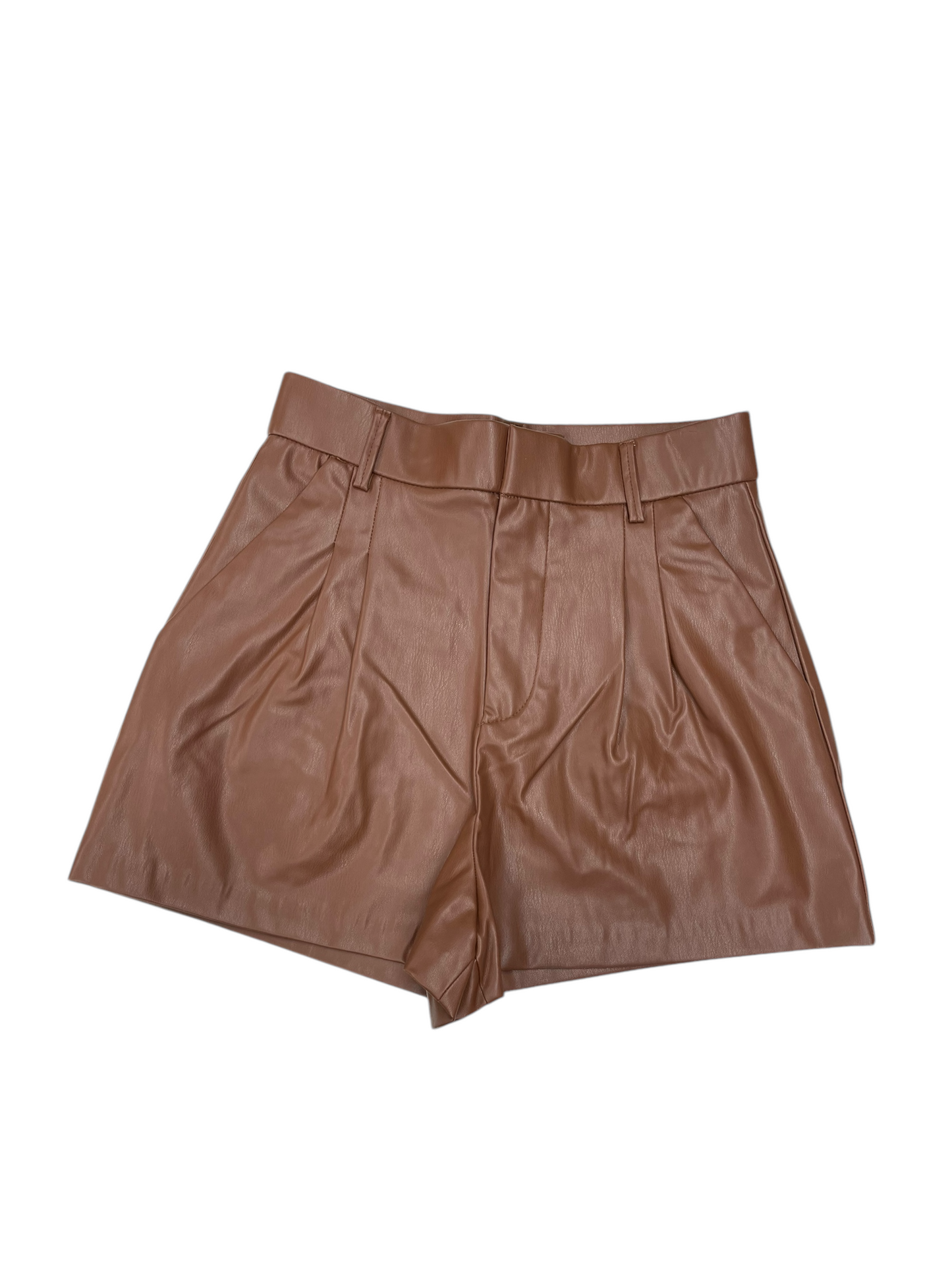 SHORTS by ZARA In BROWN, Size: S