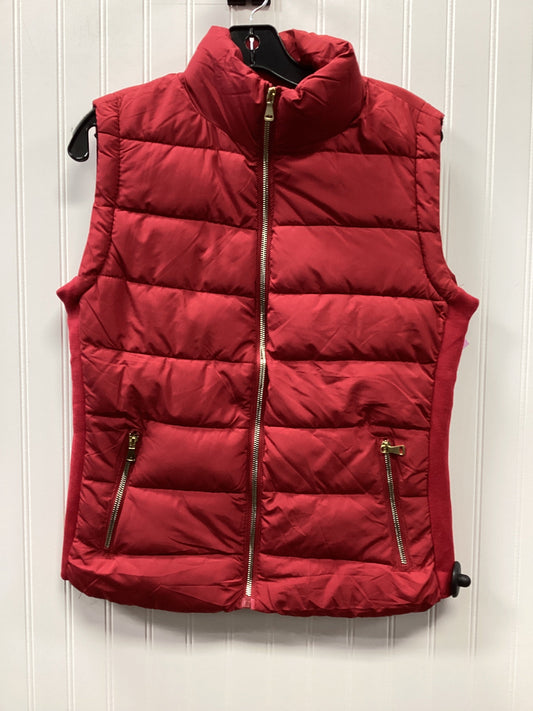 Vest Puffer & Quilted By Cmb In Red, Size:M