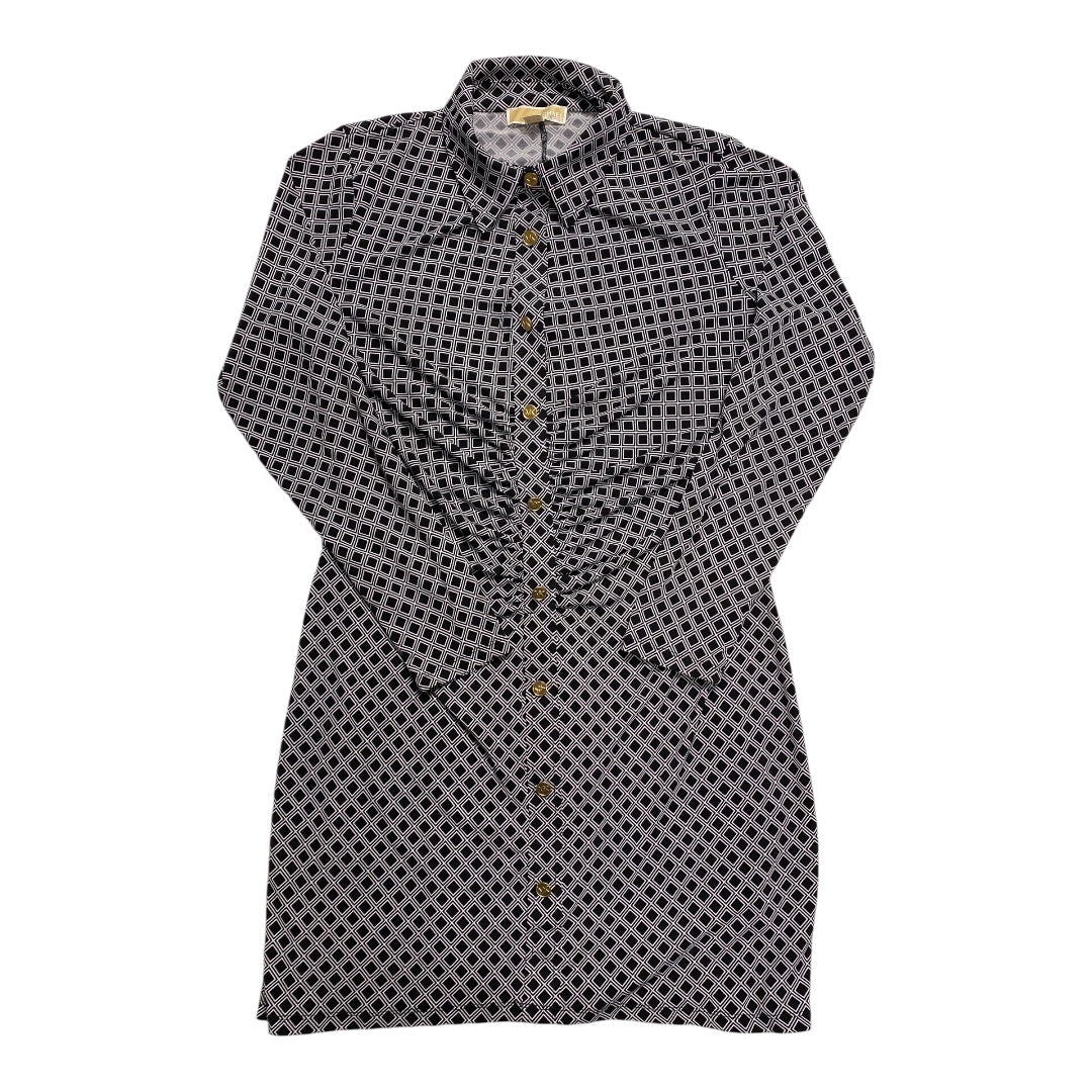 Dress Casual Short By Michael By Michael Kors In Black & White, Size:Xl