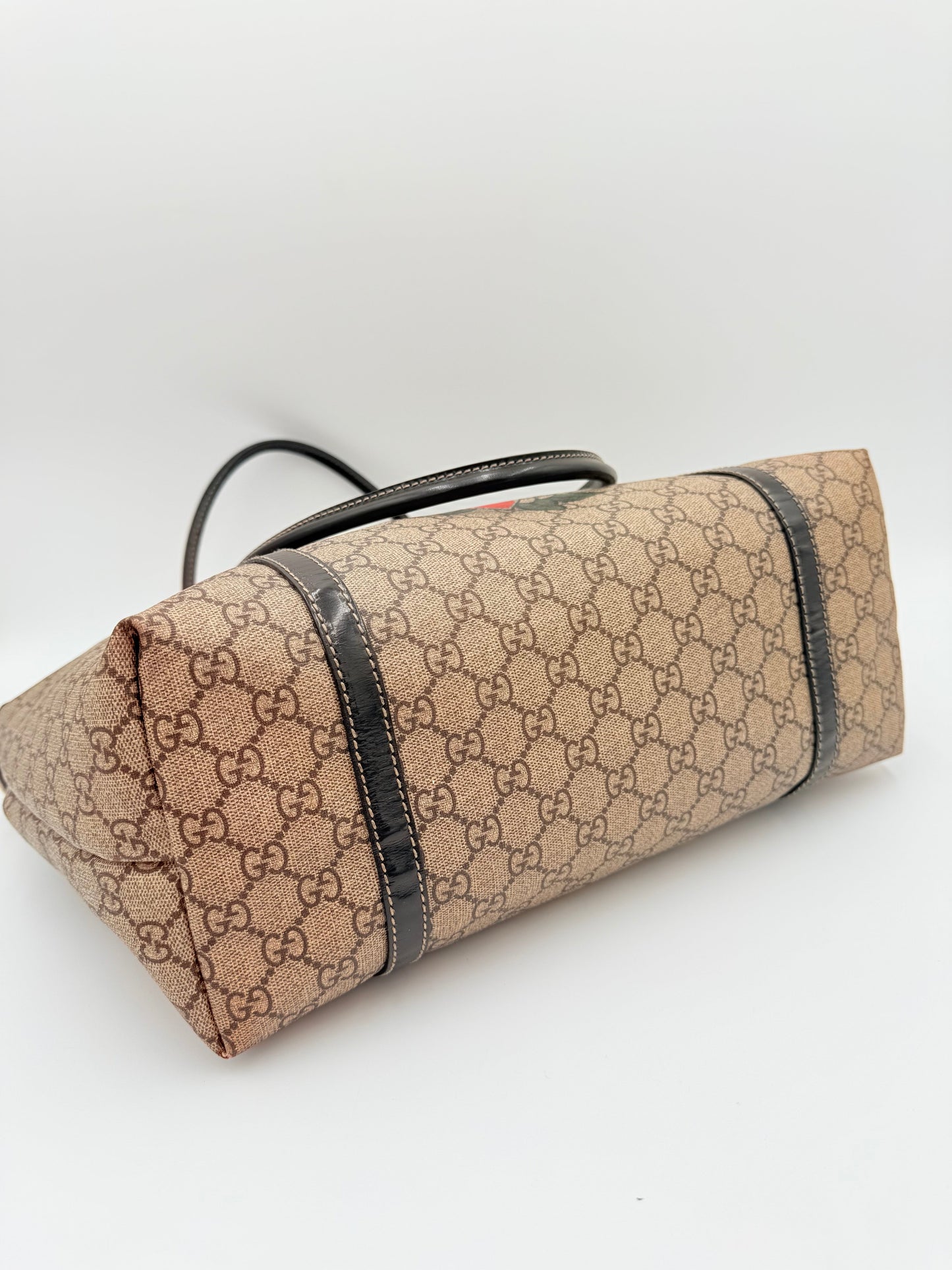Tote Luxury Designer By Gucci In Brown, Size:Medium