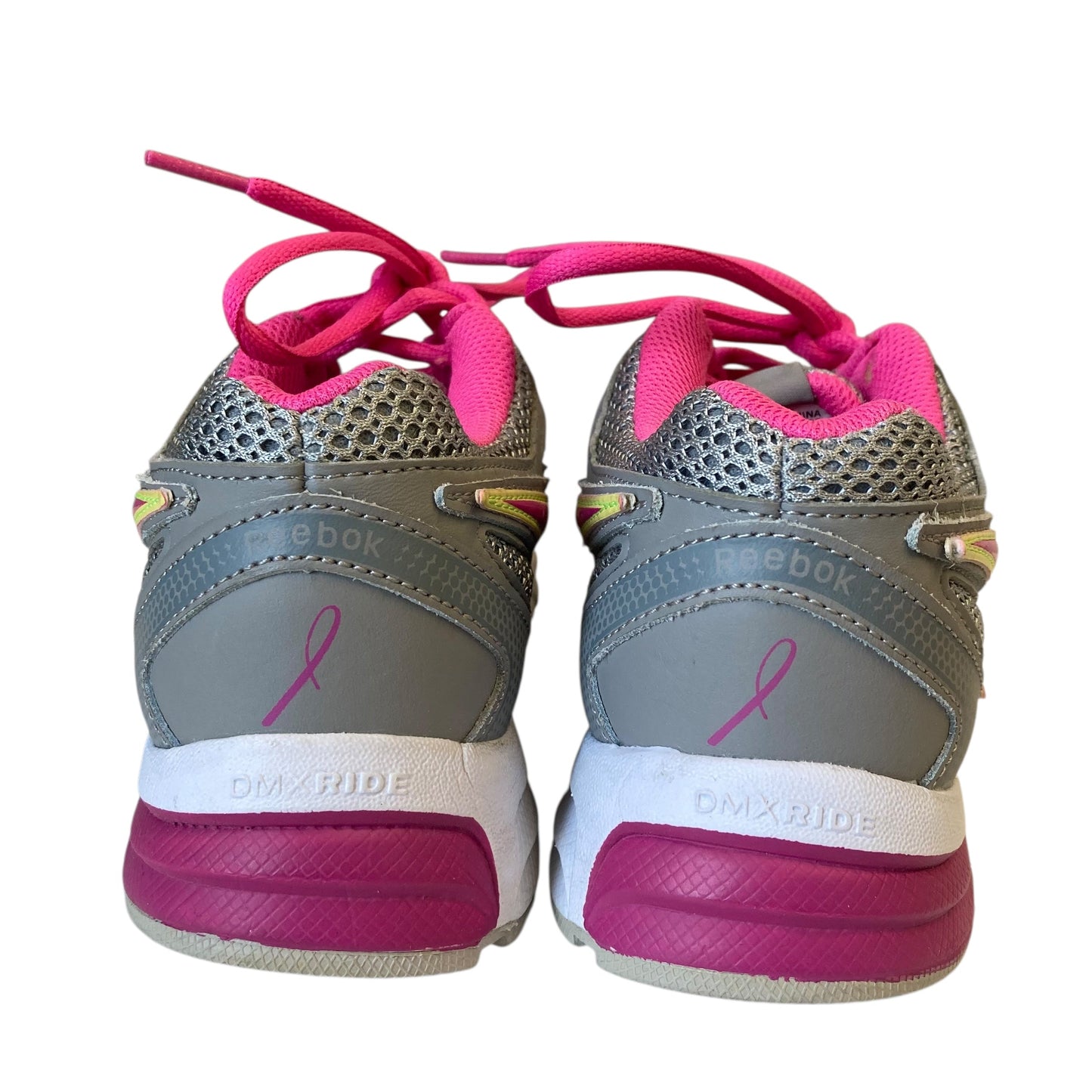 Shoes Athletic By Reebok In Grey & Pink, Size:7