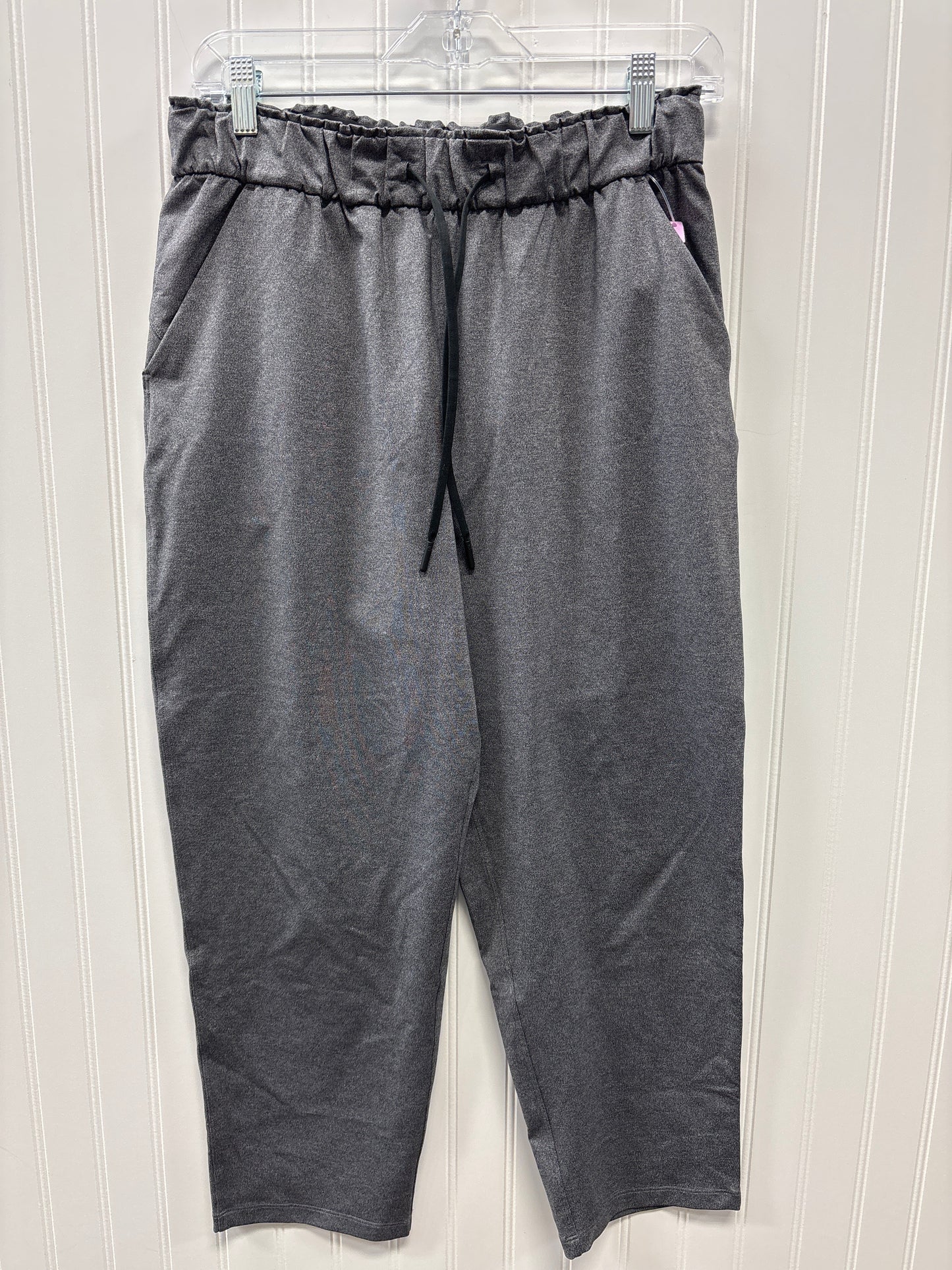 Athletic Pants By Lululemon In Grey, Size:8