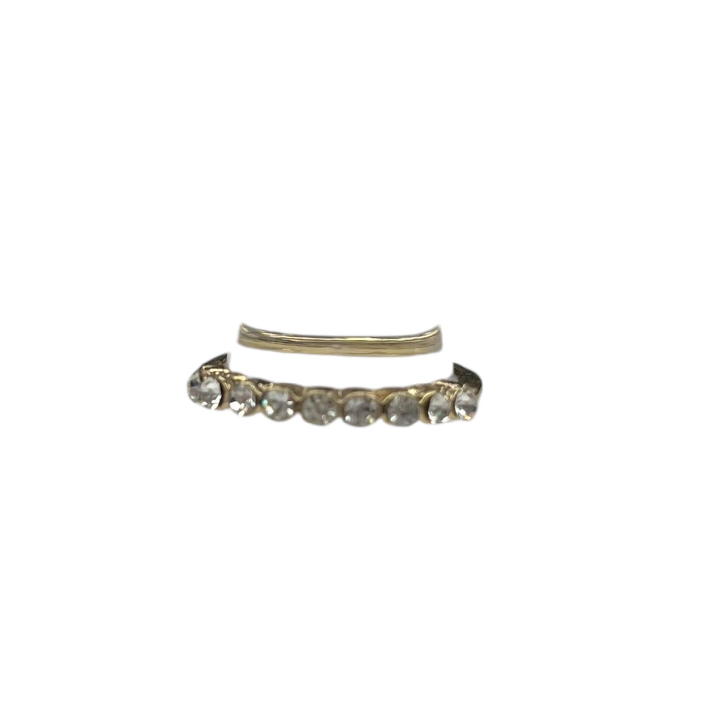 Ring Band By Clothes Mentor In Gold