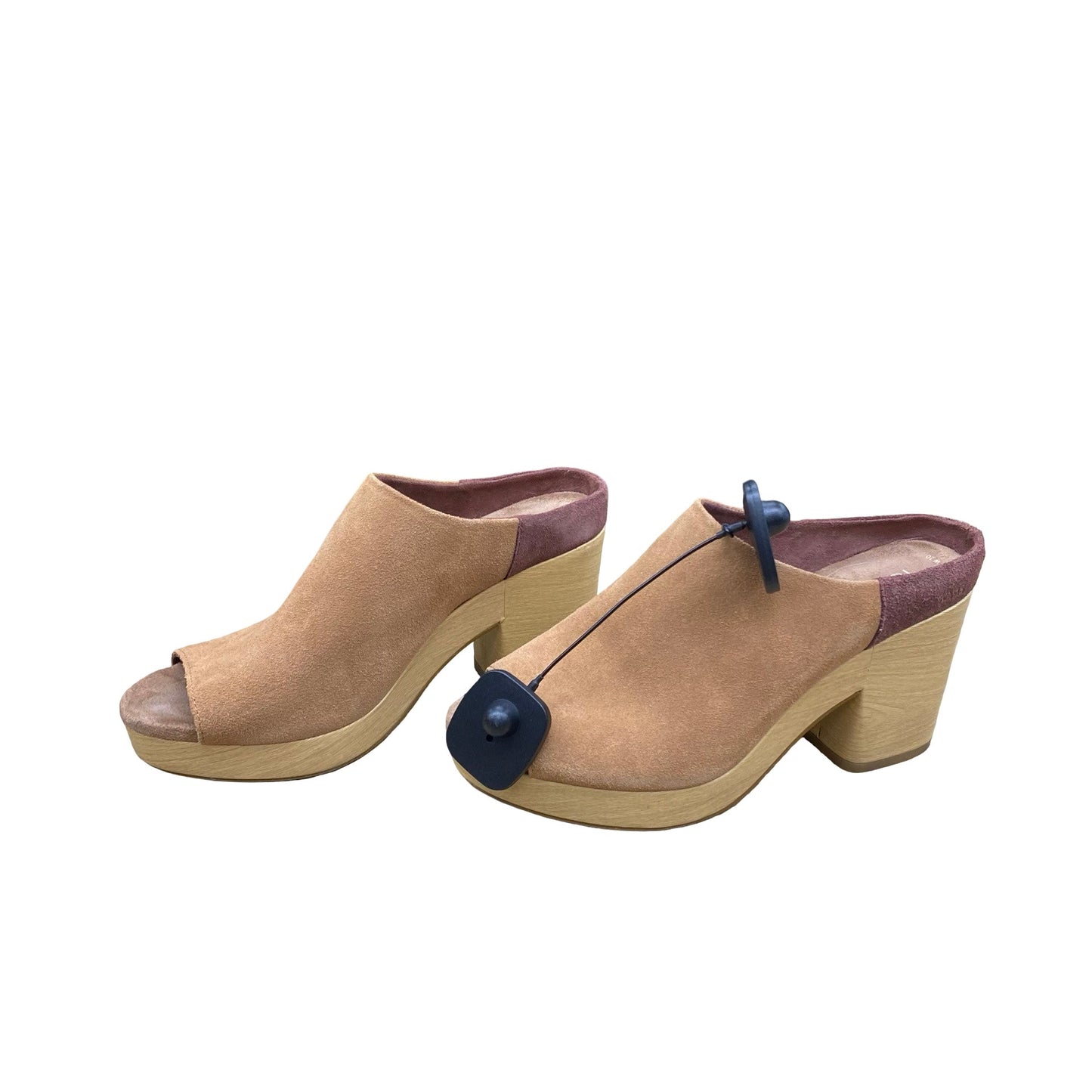Shoes Heels Block By Toms In Brown, Size:10