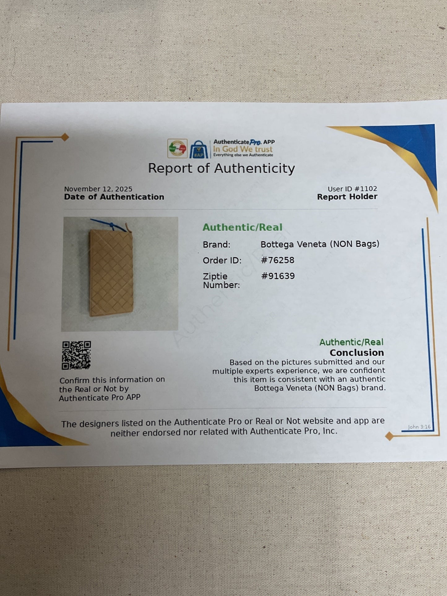 Wallet Luxury Designer By Bottega Veneta In Tan, Size:Large