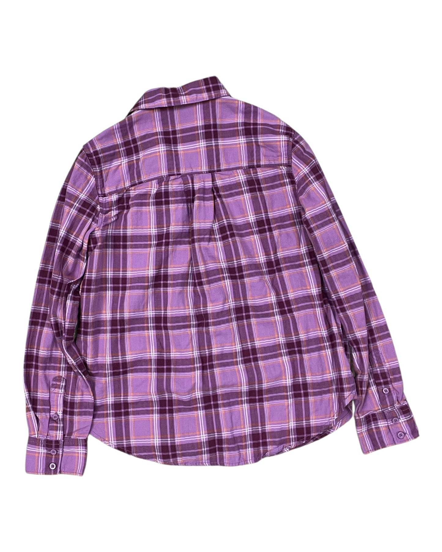 Blouse Ls By St Johns Bay In Purple, Size:Sp