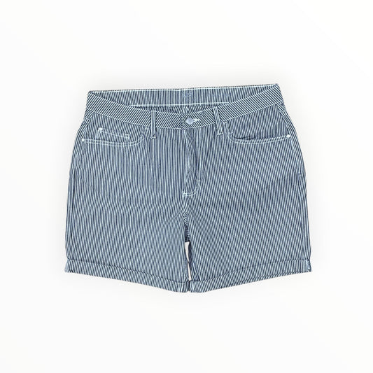Shorts By Lee In Blue & White, Size:12