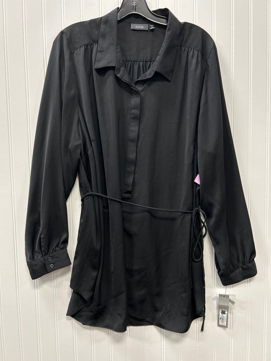 Tunic Ls By Apt 9 In Black, Size:2X NWT