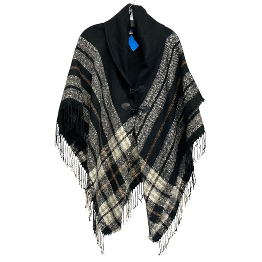 Shawl By Apt 9 In Black & White, Size:Osfm